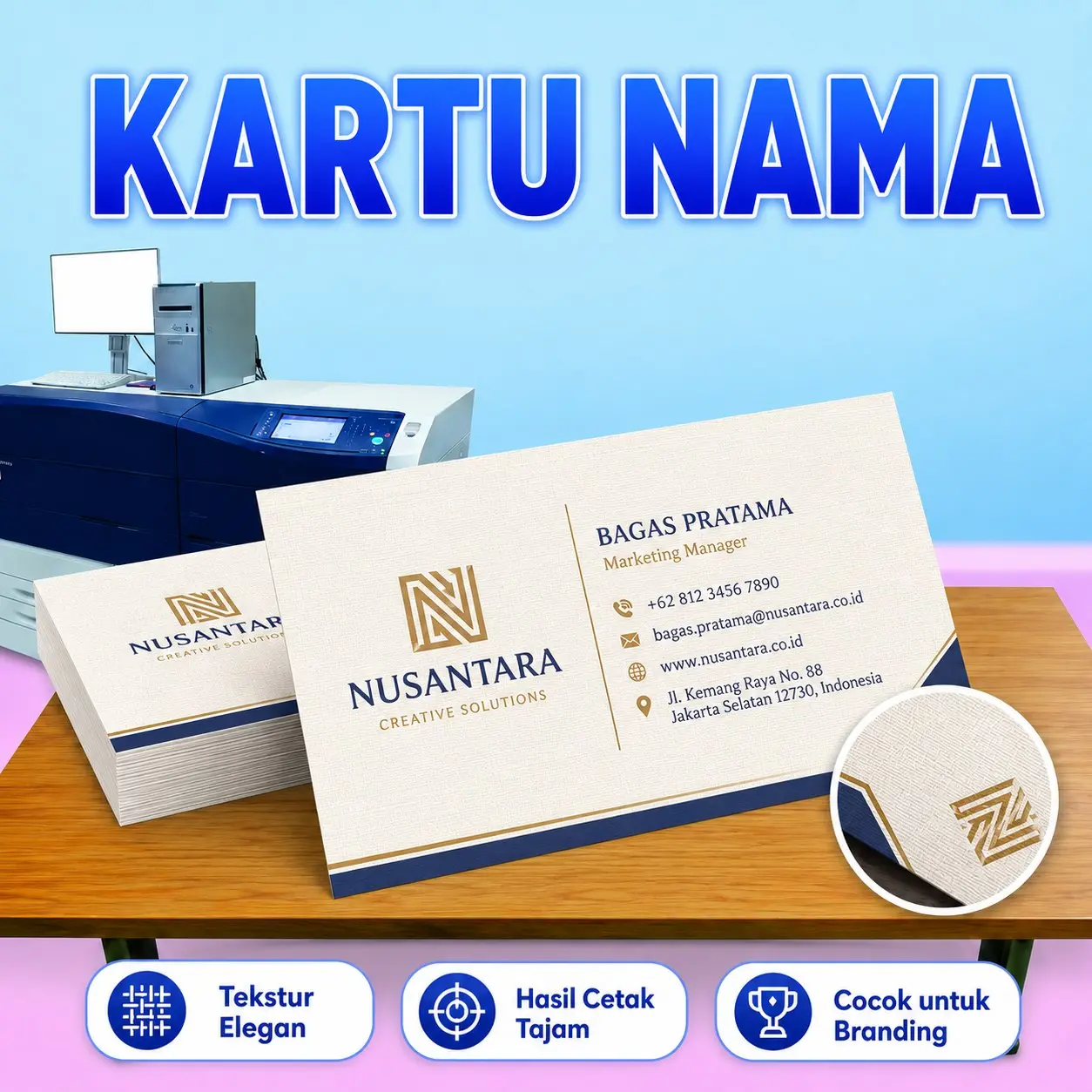 Kartu Nama A3+